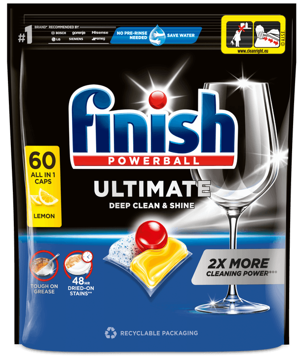 Finish Ultimate All in 1 kapsuly do umývačky riadu