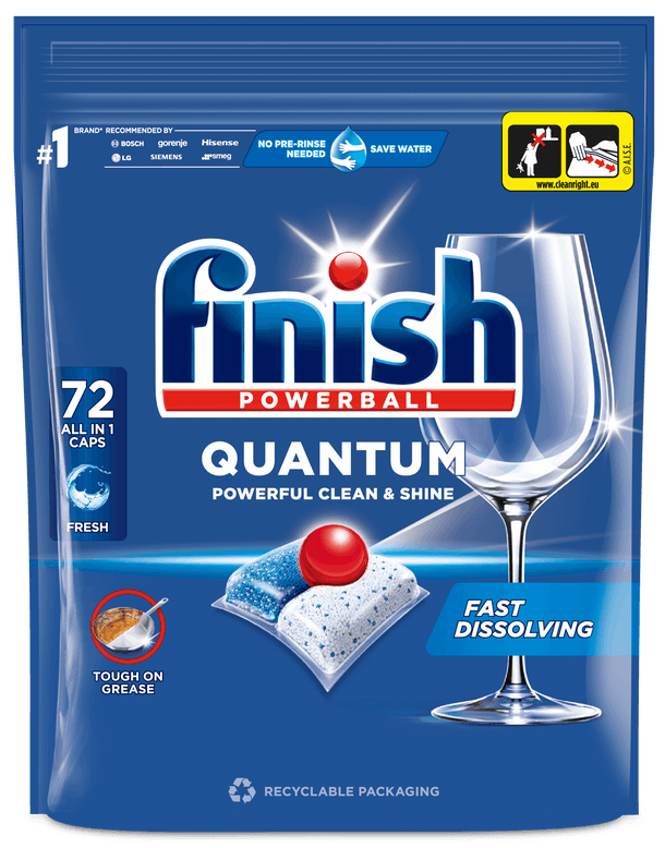 Finish Quantum All in 1 kapsuly do umývačky riadu
