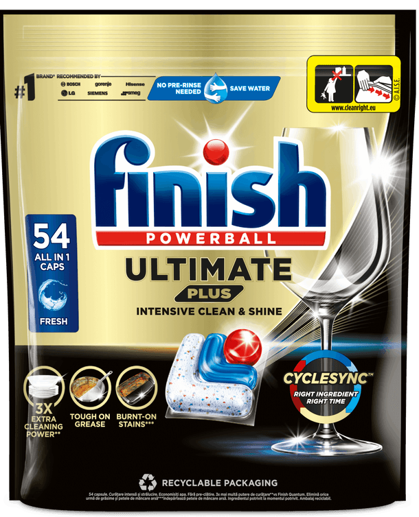 Kapsuly Finish Ultimate Plus All in 1 do umývačky riadu