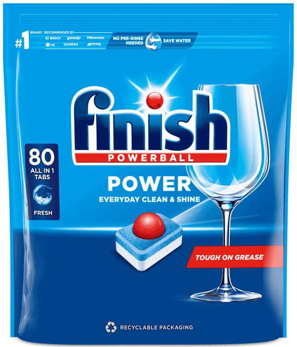 Finish Power All in 1 tablety do umývačky riadu